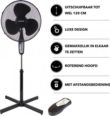 Ventilator + Afstandsbediening