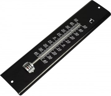 Thermometer zwart