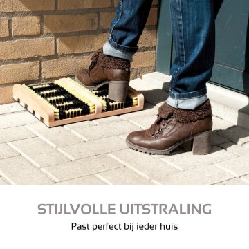 Voetenveger met Borstels