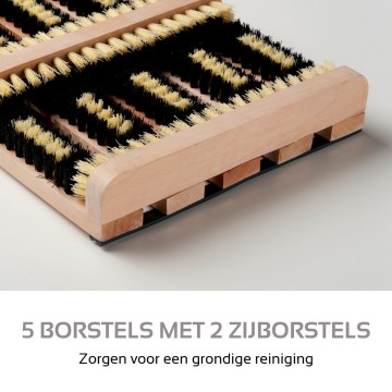 Voetenveger met Borstels