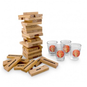 MikaMax Vallende Toren Drankspel