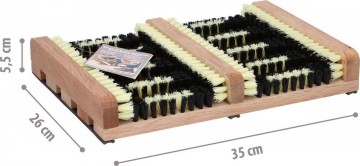 Voetenveger met Borstels