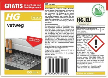 HG vetweg - 500 ml