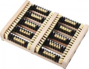 Voetenveger met Borstels