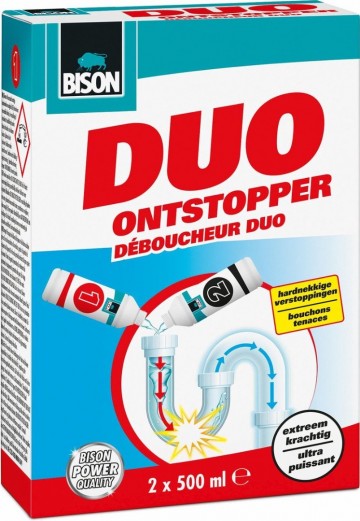 Bison DUO Ontstopper - 2 x 500ml