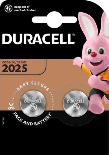 Duracell 2025 Batterij - 2 stuks