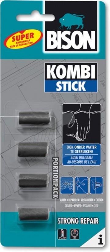 Bison Kneedbaar Staal