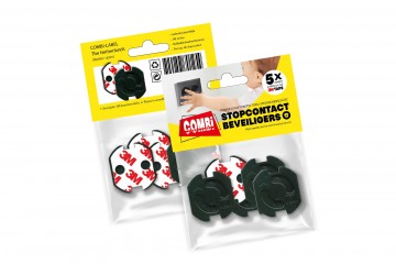 Cl stopcontactbeveilinger zwart verpakt nw