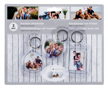 Sleutelhanger fotovorm